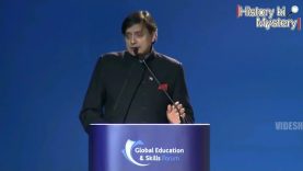 Shashi Tharoor – Best Speech on Condition of Indian education system | Reality of Indian education